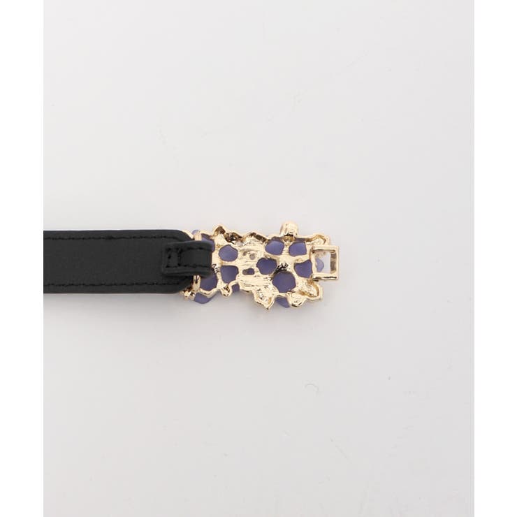 axes femme アクシーズファム ベルト すみれ ホマイカ 細ゴム axes femme アクシーズファム ベルト すみれ ホマイカ 細ゴム