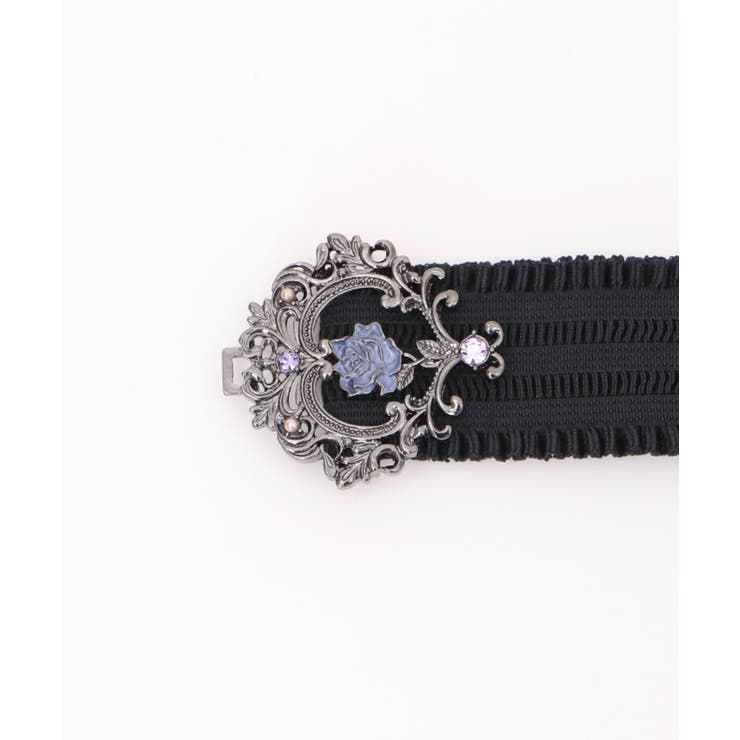 axes femme 装飾付きゴムベルト5本セット axes femme｜花装飾クラシカルゴムベルト | Rakuten Fashion