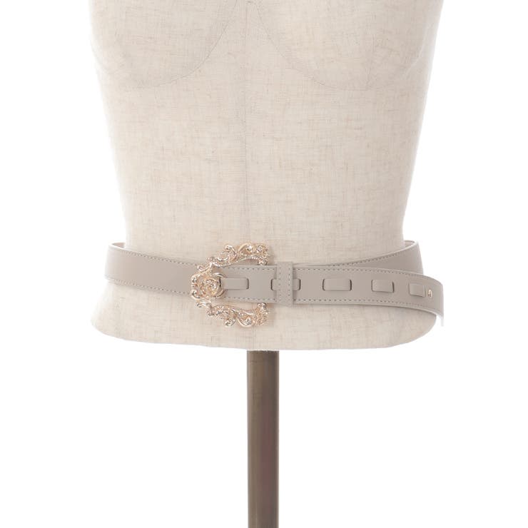 装飾フック金具合皮ベルト | axes femme | 詳細画像9 