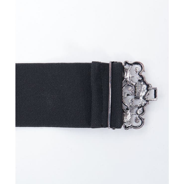 ローズモチーフ太幅ゴムベルト | axes femme | 詳細画像15 