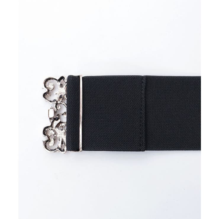 ローズモチーフ太幅ゴムベルト | axes femme | 詳細画像7 