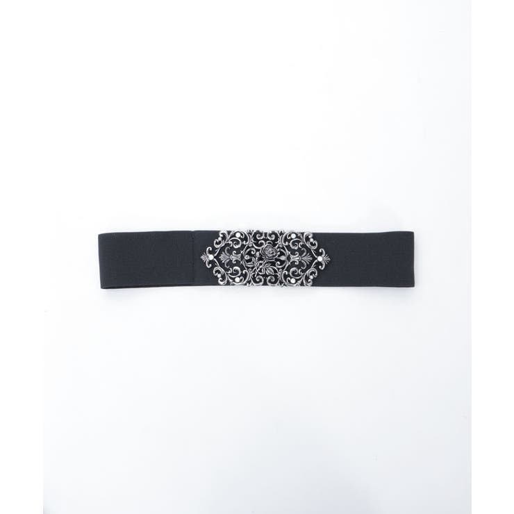 ローズモチーフ太幅ゴムベルト | axes femme | 詳細画像9 