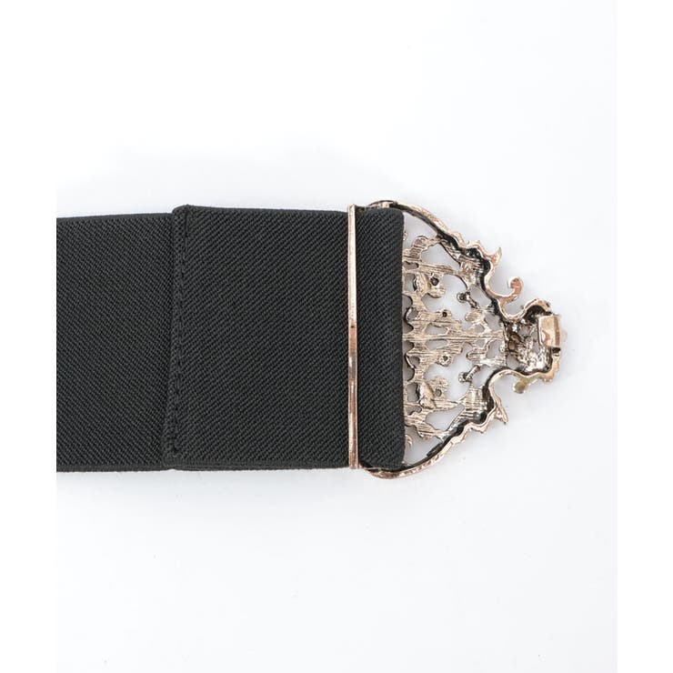 fua accessoryの始まりの時Ｌサイズ 鍵装飾オーナメント太幅ベルト[品番：IGAW0006663]｜axes femme