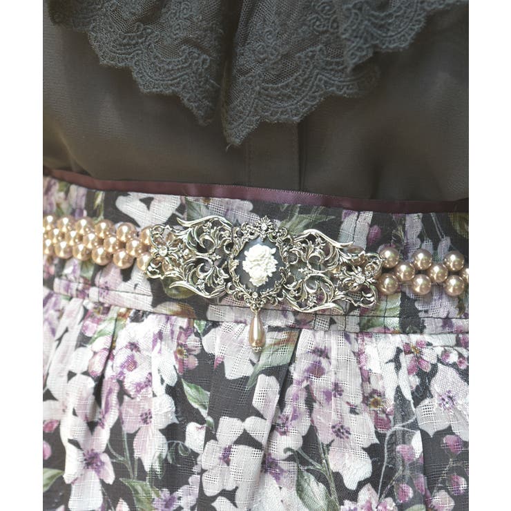 シルバー | ヴィクトリアンパールベルト | axes femme