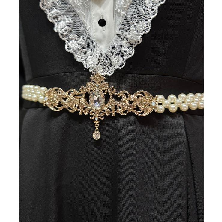 オーナメントパールゴムベルト | axes femme | 詳細画像1 