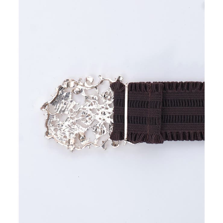 雪薔薇モチーフゴムベルト | axes femme | 詳細画像13 