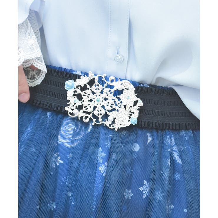 雪薔薇モチーフゴムベルト | axes femme | 詳細画像2 