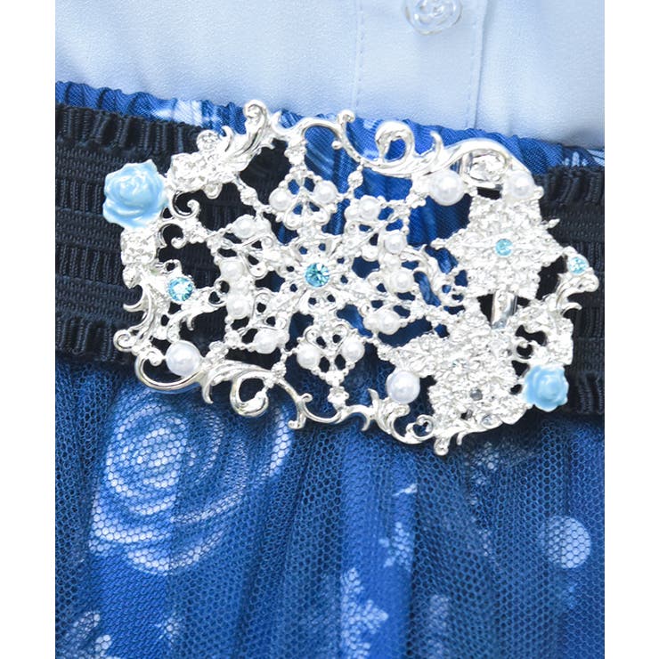 雪薔薇モチーフゴムベルト | axes femme | 詳細画像3 