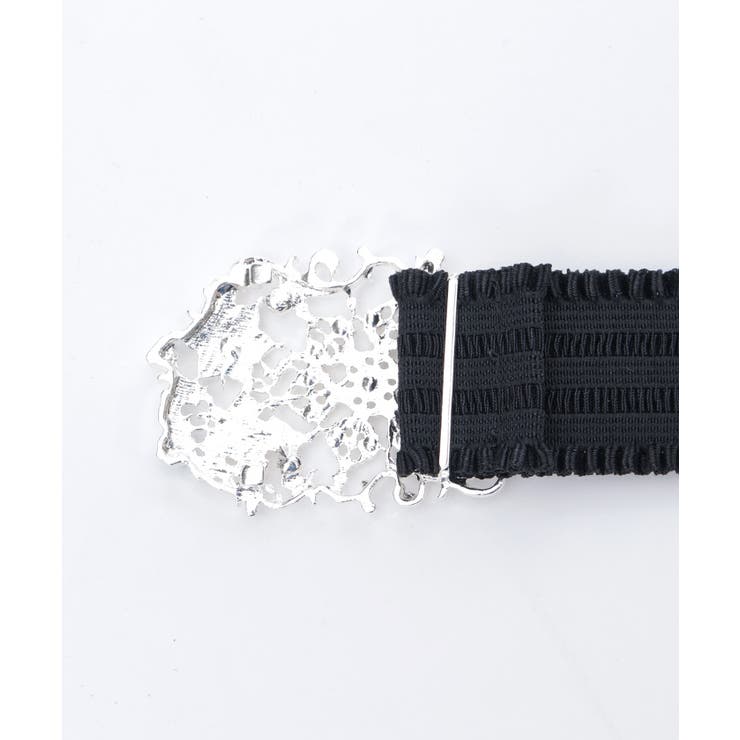 雪薔薇モチーフゴムベルト | axes femme | 詳細画像7 