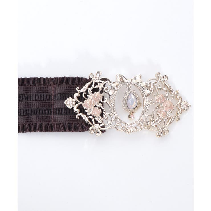 オーナメントローズゴムベルト | axes femme | 詳細画像6 