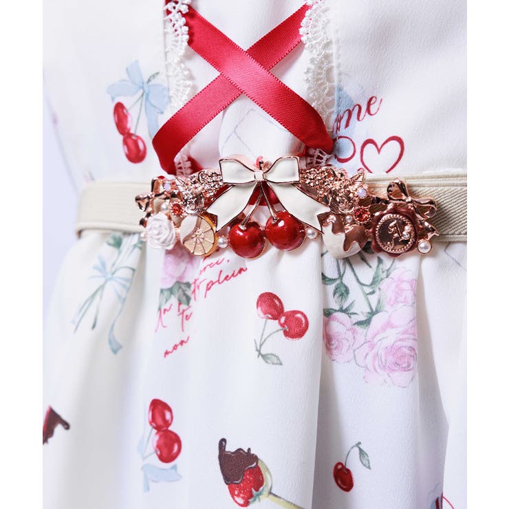 ピンク | ディヴェールショコラ細ベルト | axes femme