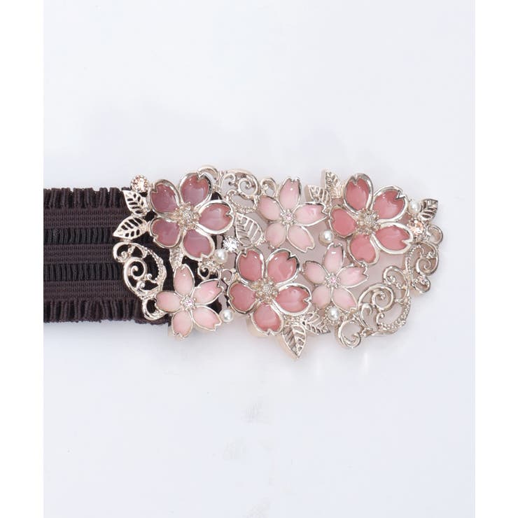 桜モチーフゴムベルト | axes femme | 詳細画像13 