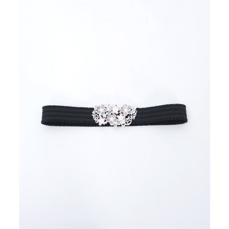 桜モチーフゴムベルト | axes femme | 詳細画像3 
