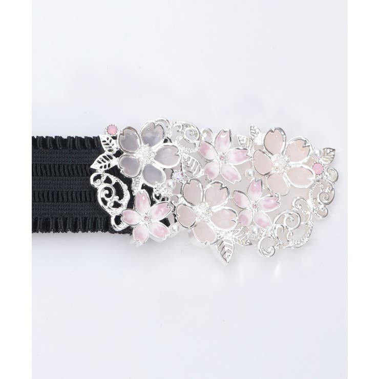 桜モチーフゴムベルト | axes femme | 詳細画像6 