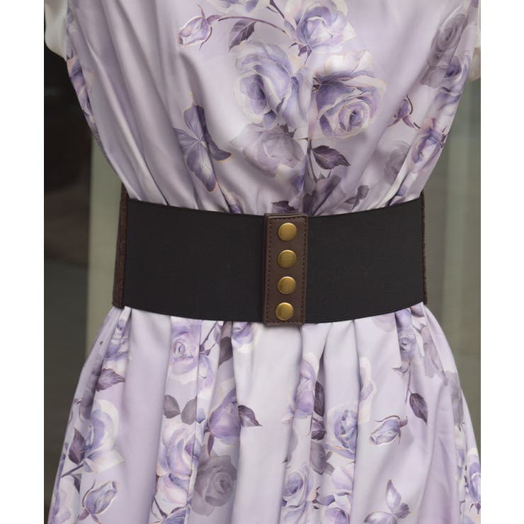 レースアップコルセットベルト | axes femme | 詳細画像3 