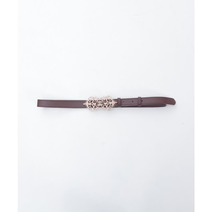 蝶モチーフバックル合皮ベルト | axes femme | 詳細画像11 