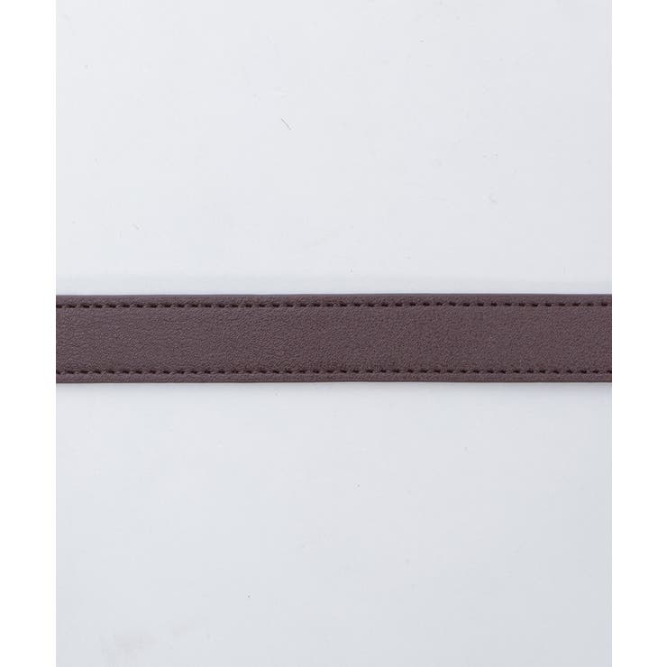 蝶モチーフバックル合皮ベルト | axes femme | 詳細画像14 