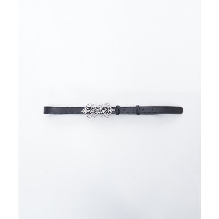 蝶モチーフバックル合皮ベルト | axes femme | 詳細画像5 