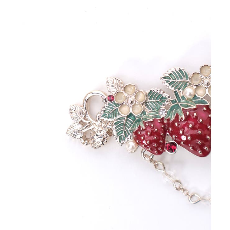 苺モチーフ細ゴムベルト | axes femme | 詳細画像12 