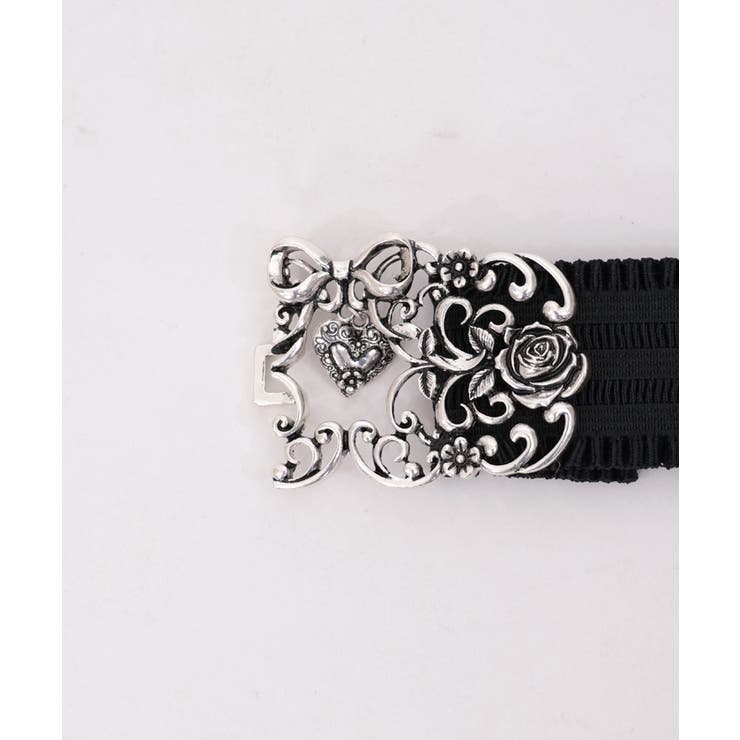 ハートチャームゴムベルト | axes femme | 詳細画像10 