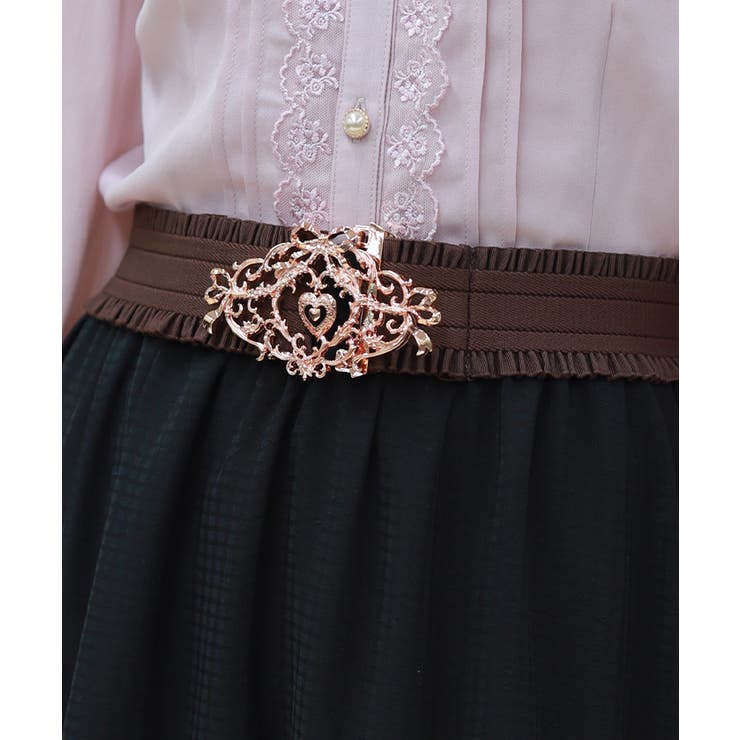 ハートチャームフリルベルト | axes femme | 詳細画像2 