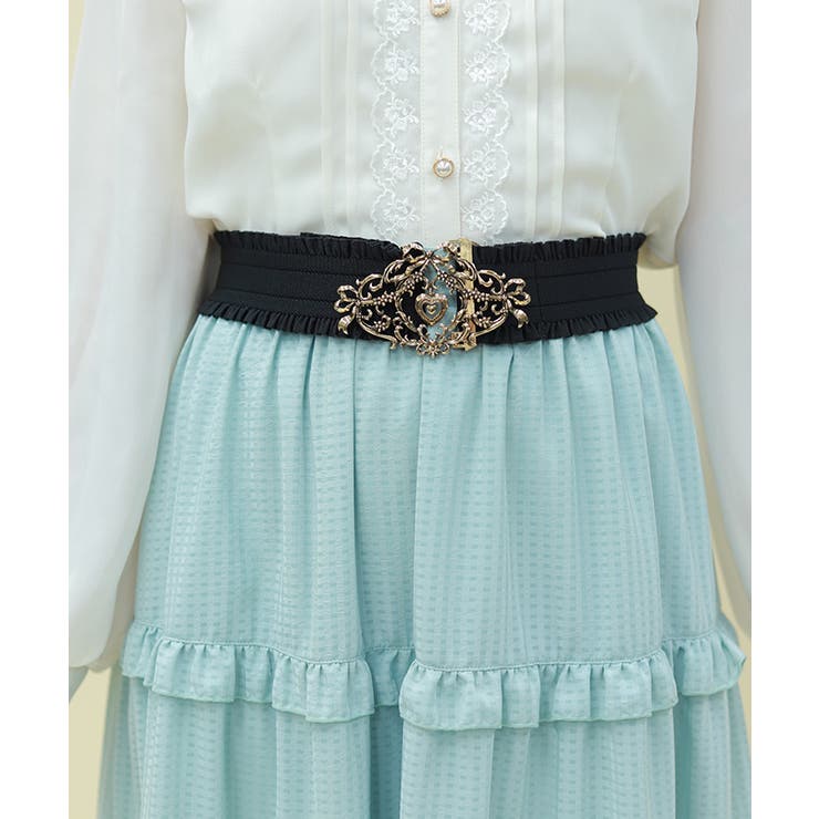 ハートチャームフリルベルト | axes femme | 詳細画像4 