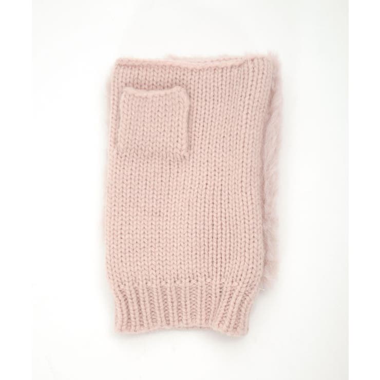 巻きバラ×リボンファー手袋 | axes femme | 詳細画像10 