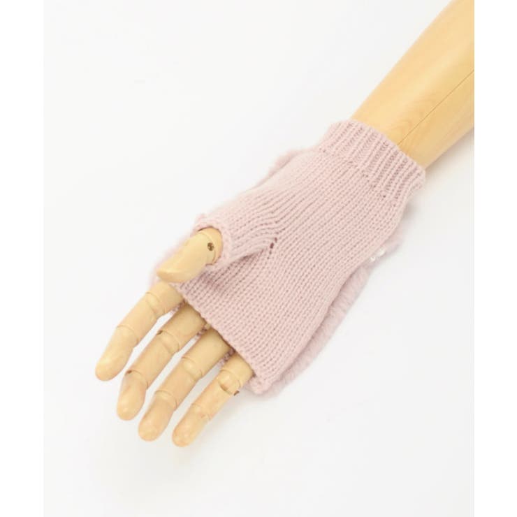 巻きバラ×リボンファー手袋 | axes femme | 詳細画像12 