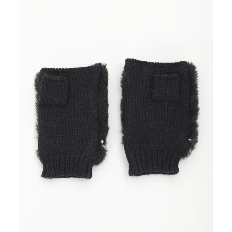 巻きバラ×リボンファー手袋 | axes femme | 詳細画像21 