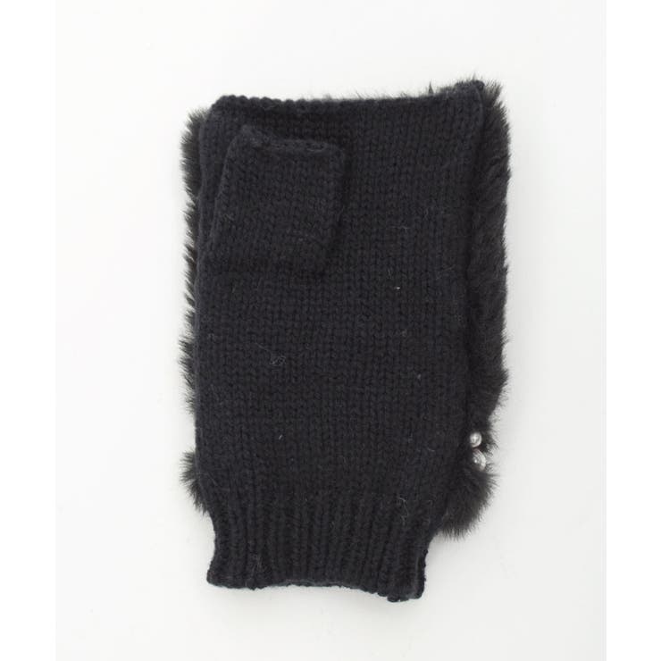 巻きバラ×リボンファー手袋 | axes femme | 詳細画像24 