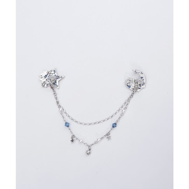 月×星装飾ストールクリップ | axes femme | 詳細画像13 