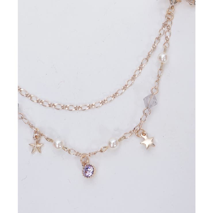 月×星装飾ストールクリップ | axes femme | 詳細画像5 