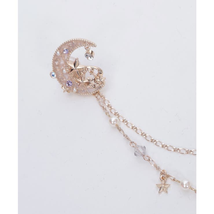 月×星装飾ストールクリップ | axes femme | 詳細画像6 