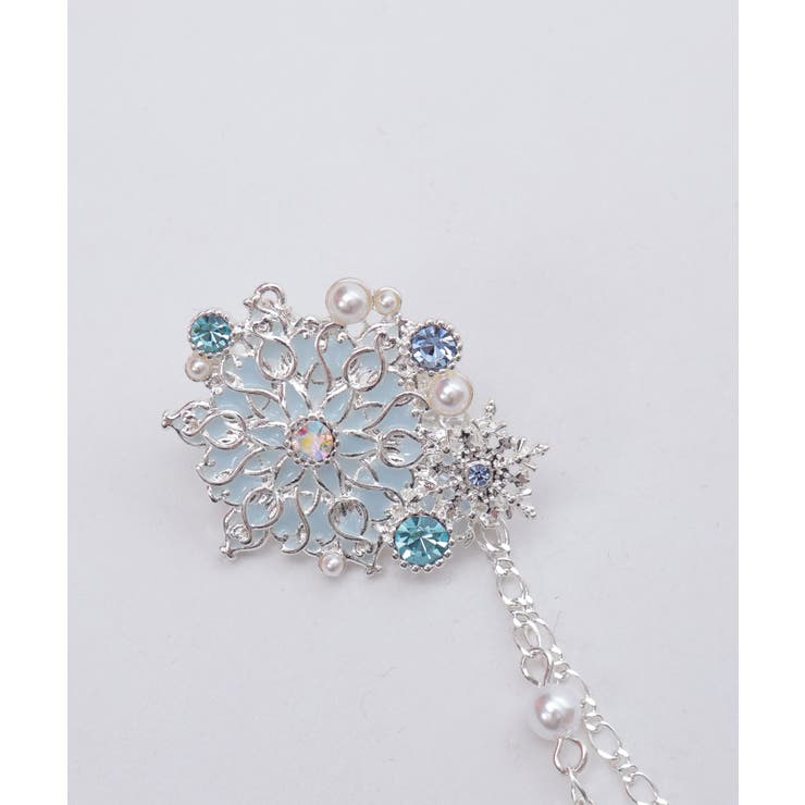 雪の結晶ストールクリップ | axes femme | 詳細画像16 