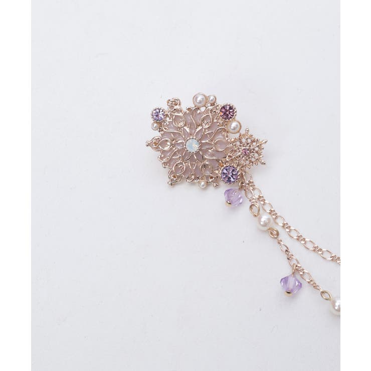 雪の結晶ストールクリップ | axes femme | 詳細画像7 