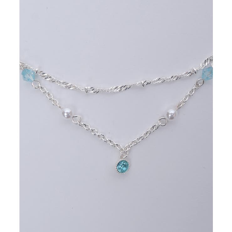 雪薔薇モチーフ襟クリップ | axes femme | 詳細画像10 