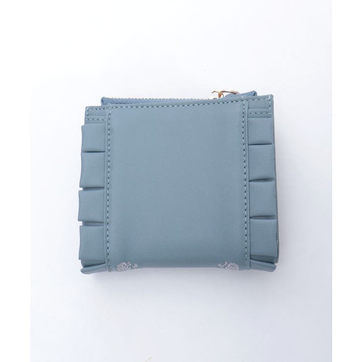 ローズ刺繍フリルミニ財布 | axes femme | 詳細画像13 