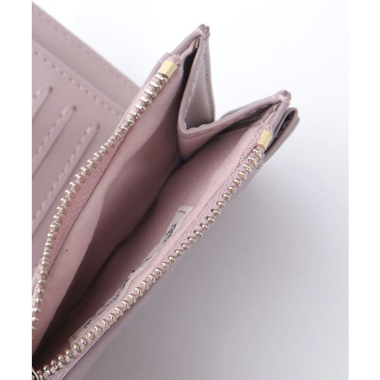 ローズ刺繍フリルミニ財布 | axes femme | 詳細画像25 