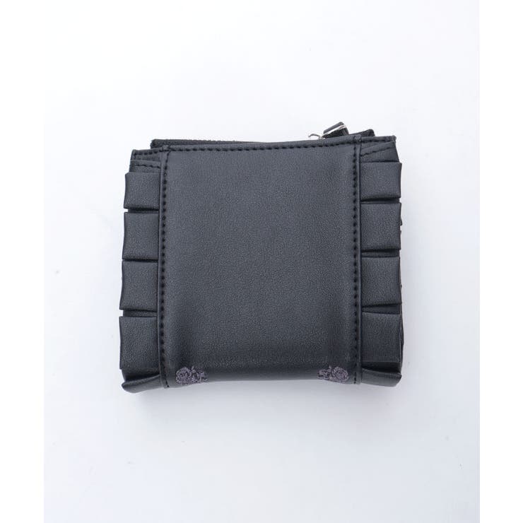 ローズ刺繍フリルミニ財布 | axes femme | 詳細画像6 