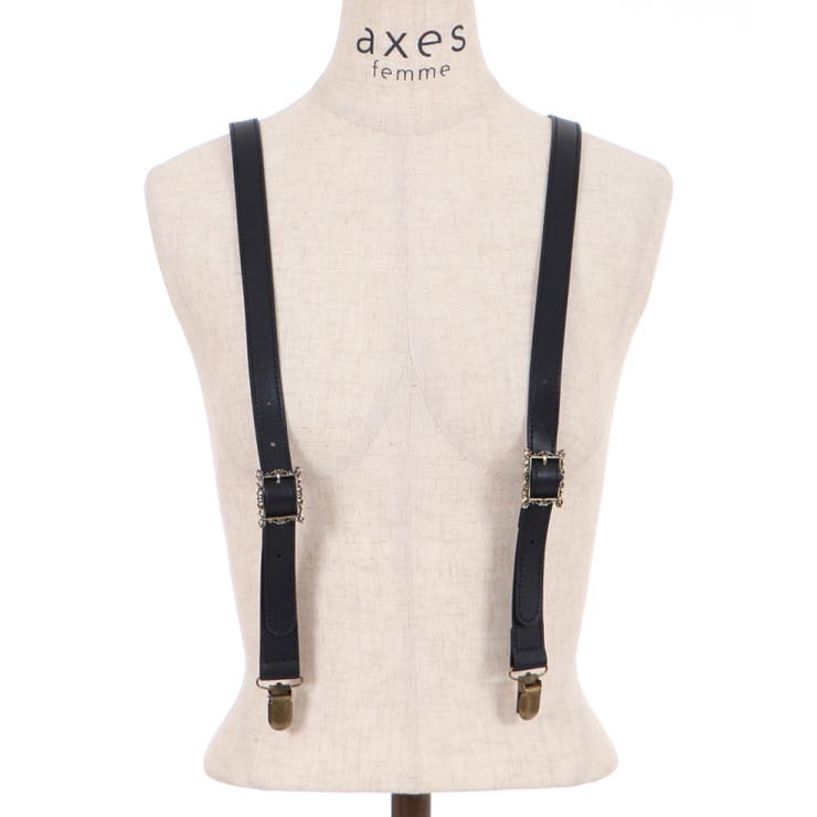 エヴィス　サスペンダー c.u.l サスペンダー シルバー ボディーチェーン cula594