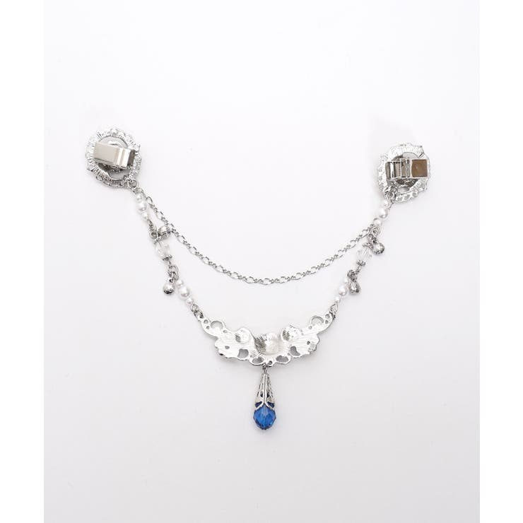 薔薇ビジューストールクリップ[品番：IGAW0005694]｜axes femme