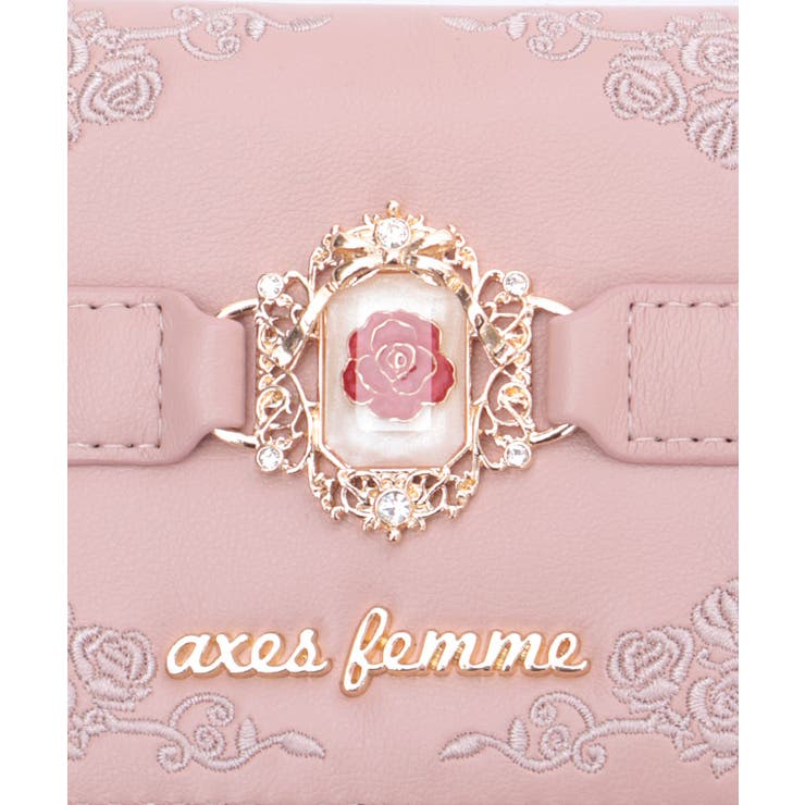 薔薇封入モチーフミニ財布[品番：IGAW0006150]｜axes femme