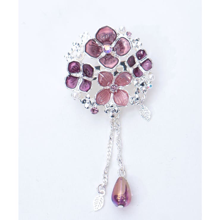 紫陽花ブローチバッグチャーム | axes femme | 詳細画像10 