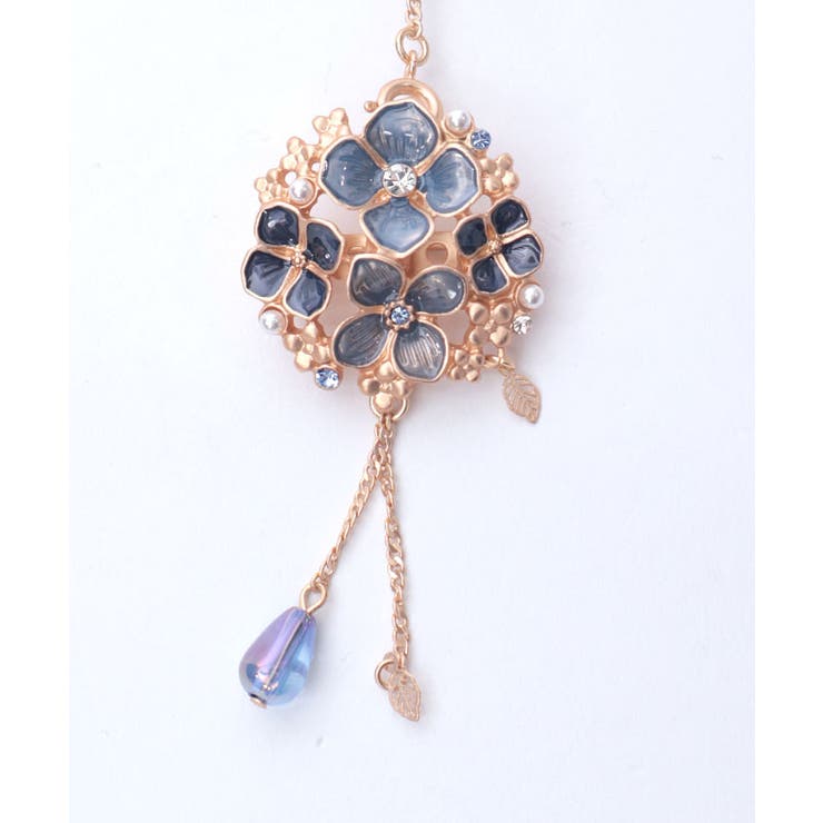 紫陽花ブローチバッグチャーム | axes femme | 詳細画像14 