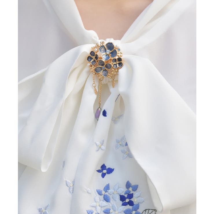 紫陽花ブローチバッグチャーム | axes femme | 詳細画像2 