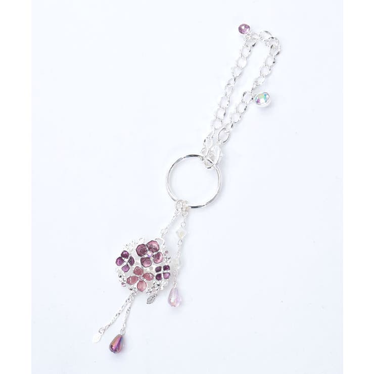 紫陽花ブローチバッグチャーム | axes femme | 詳細画像4 