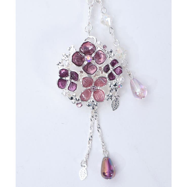 紫陽花ブローチバッグチャーム | axes femme | 詳細画像7 