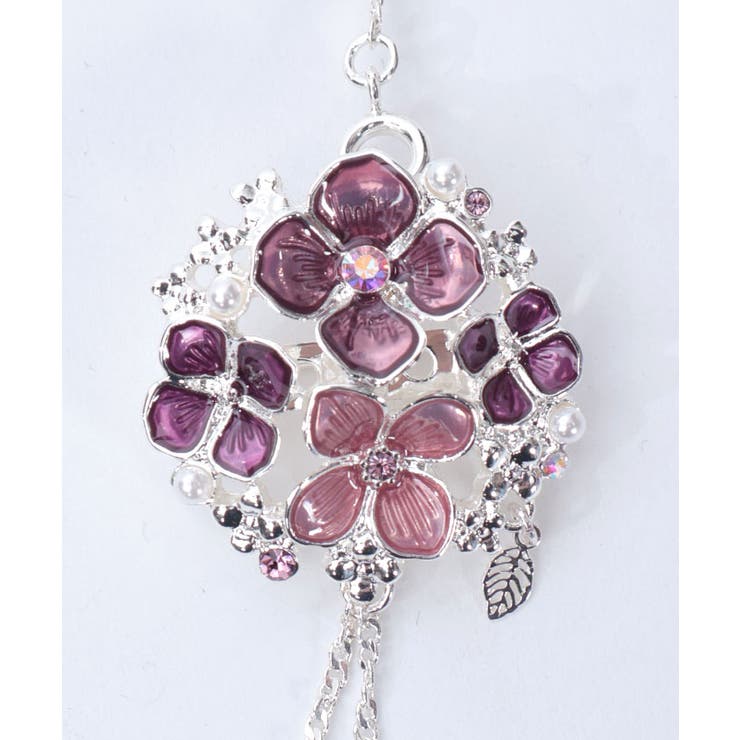 紫陽花ブローチバッグチャーム | axes femme | 詳細画像8 