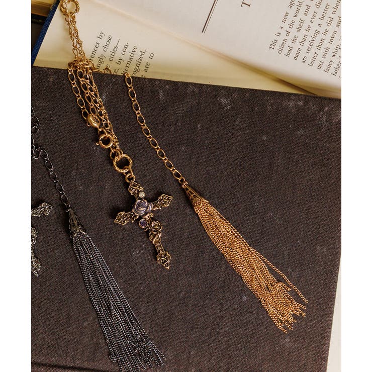 繊翳の薔薇十字マルチチェーン | axes femme | 詳細画像1 