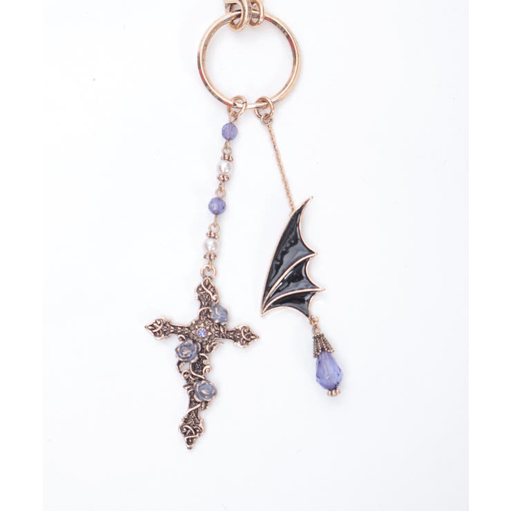 繊翳の薔薇十字バッグチャーム | axes femme | 詳細画像8 